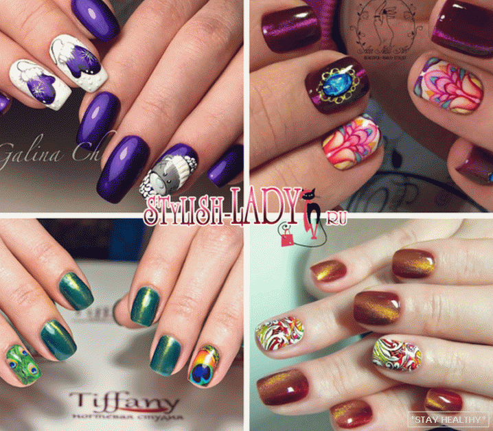 З дызайнам карцінкі