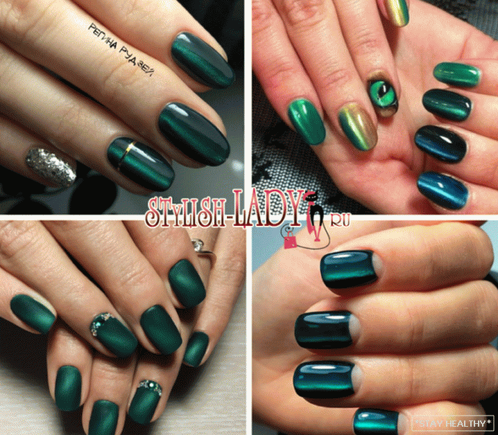 зялёны с дизайном