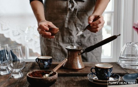 Як правільна варыць каву, варыянты дабавак