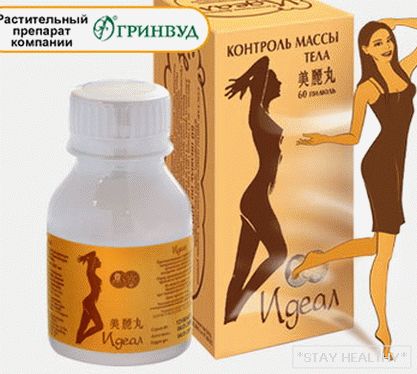 Таблетки ідэал для похудения
