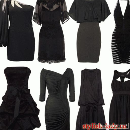 Маленькое черное платье: модели и фасоны