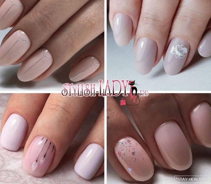 маникюр в стиле минимализм