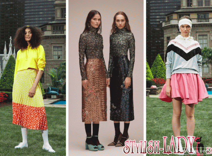 Модныя спадніцы 2018