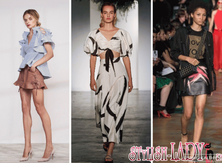 Модныя спадніцы 2018