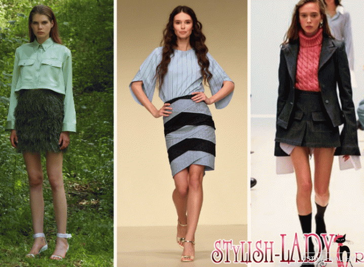 Модныя спадніцы 2018