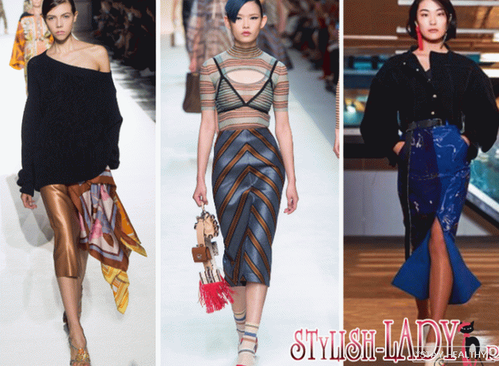 Модныя спадніцы 2018