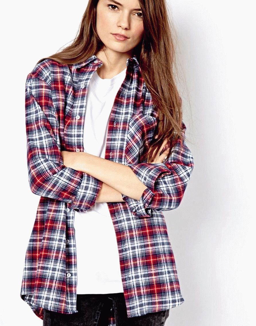 Model plaid. Девушка в клетчатой рубашке. Клетчатая рубашка. Девушка в рубашке в клетку. Клетчатая рубашка с футболкой женская.