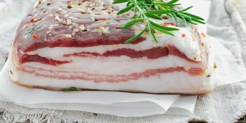Колькі калорый у сале