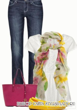 З чем носить желтые туфли, фото