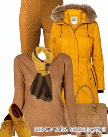 З чем носить желтые ботинки, фото