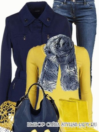 З чем носить желтые ботинки, фото