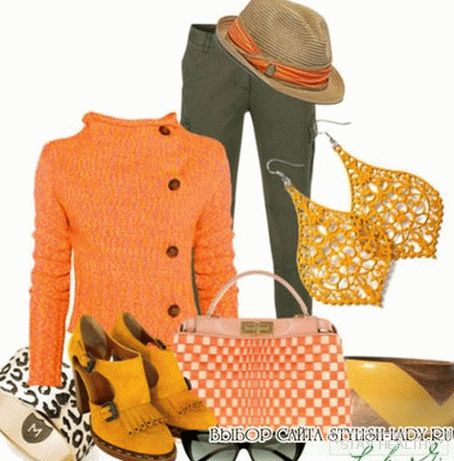 З чем носить желтые туфли, фото
